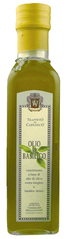 Olio extra vergine al Basilico
