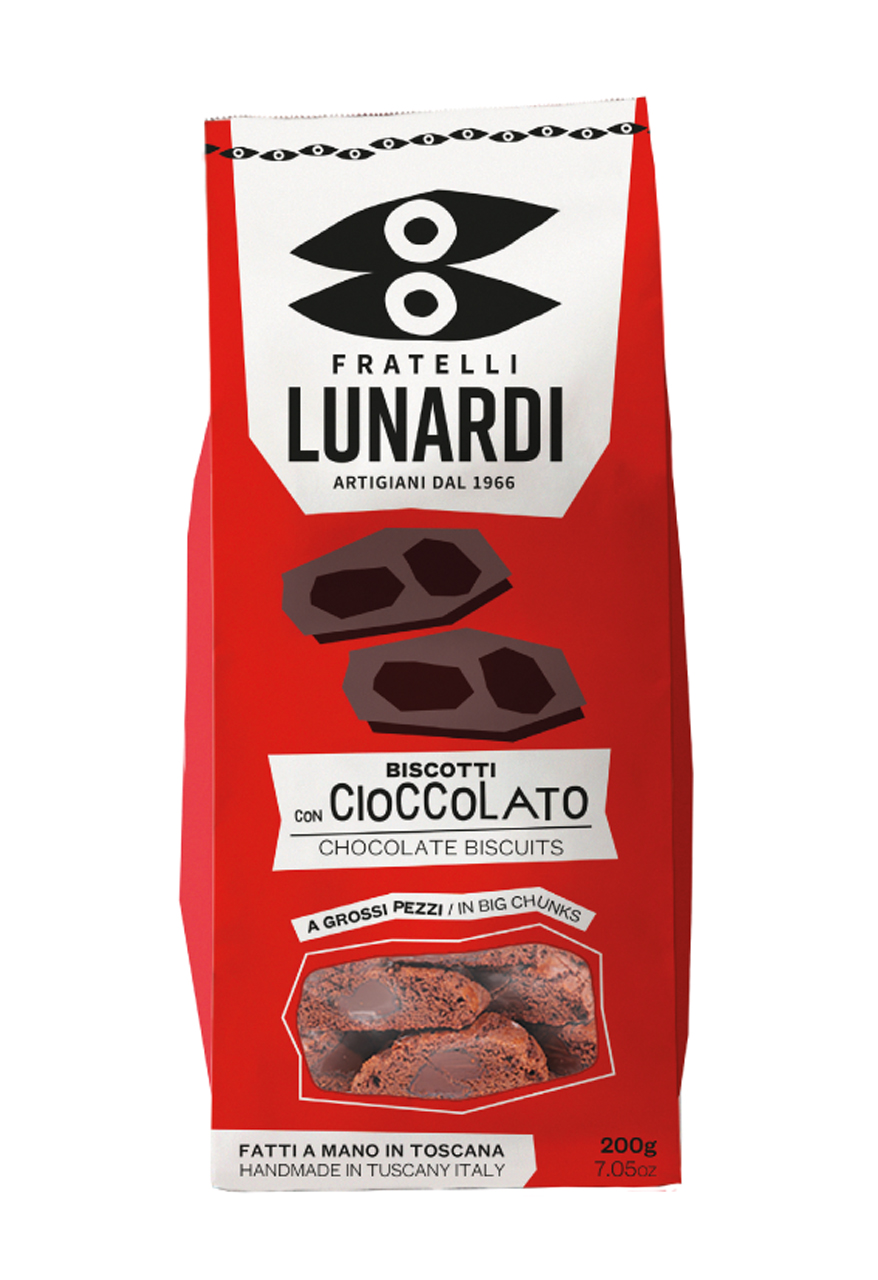 Cantuccio con cioccolato a grossi pezzi