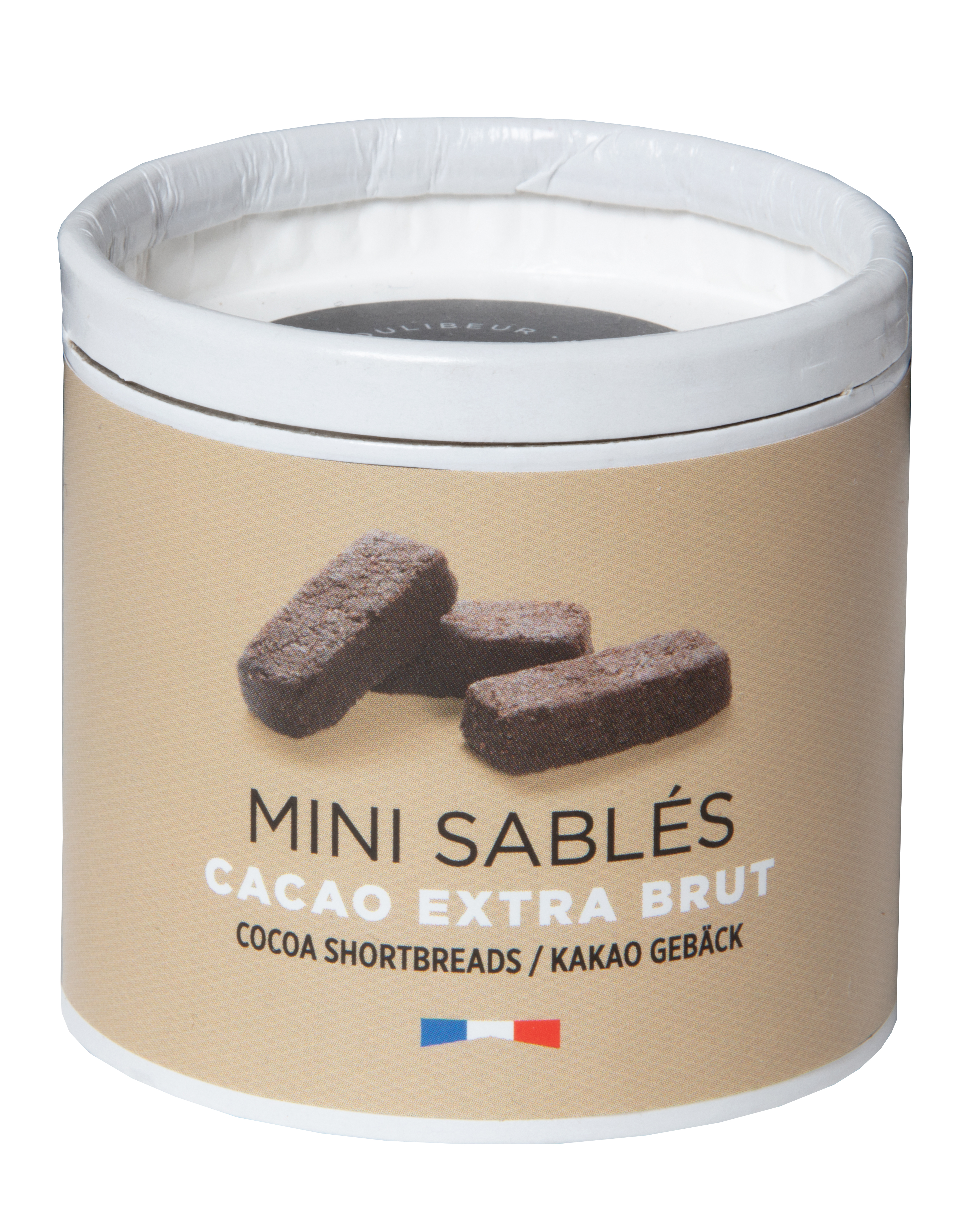 Mini Sablés Cacao Extra Brut
