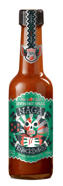 Damn Hot Sauce Naga Knockdown