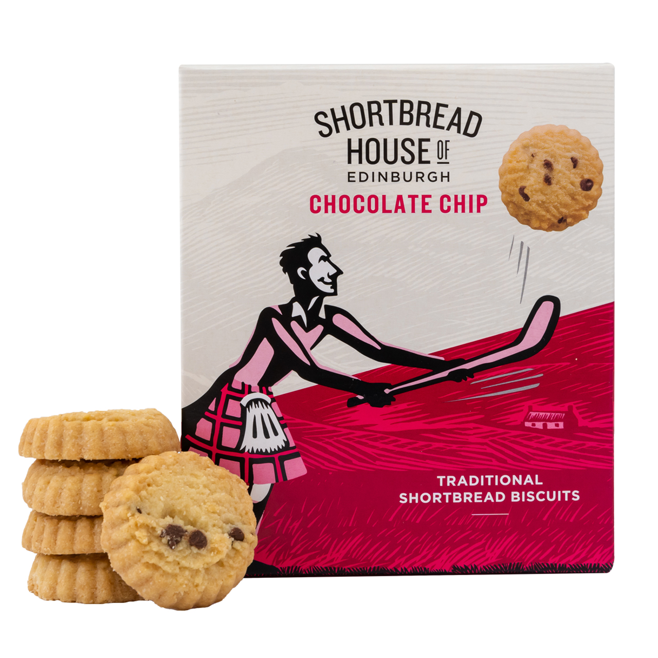 Traditional Shortbread Biscuits  Chocolate Chips