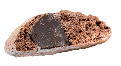 Cantuccio con cioccolato a grossi pezzi