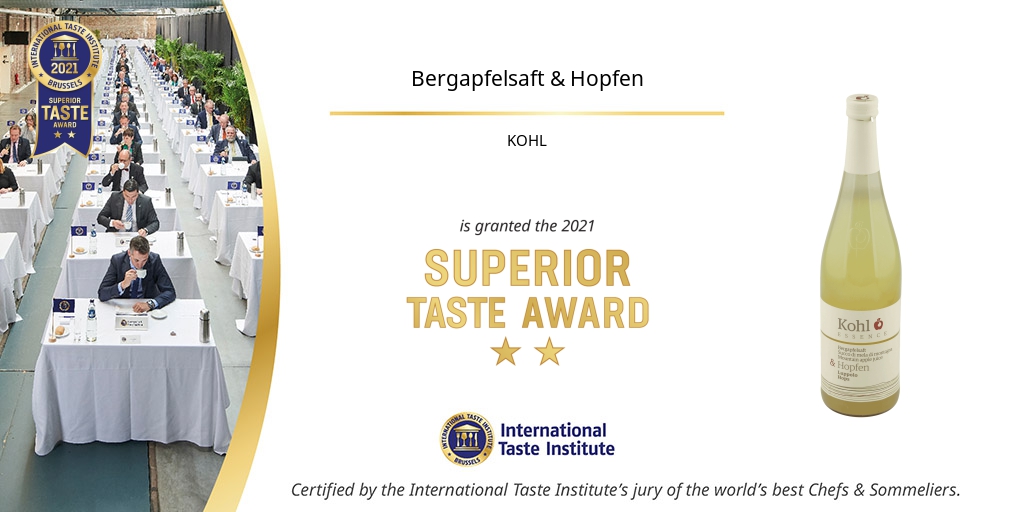 Bergapfelsaft & Hopfen