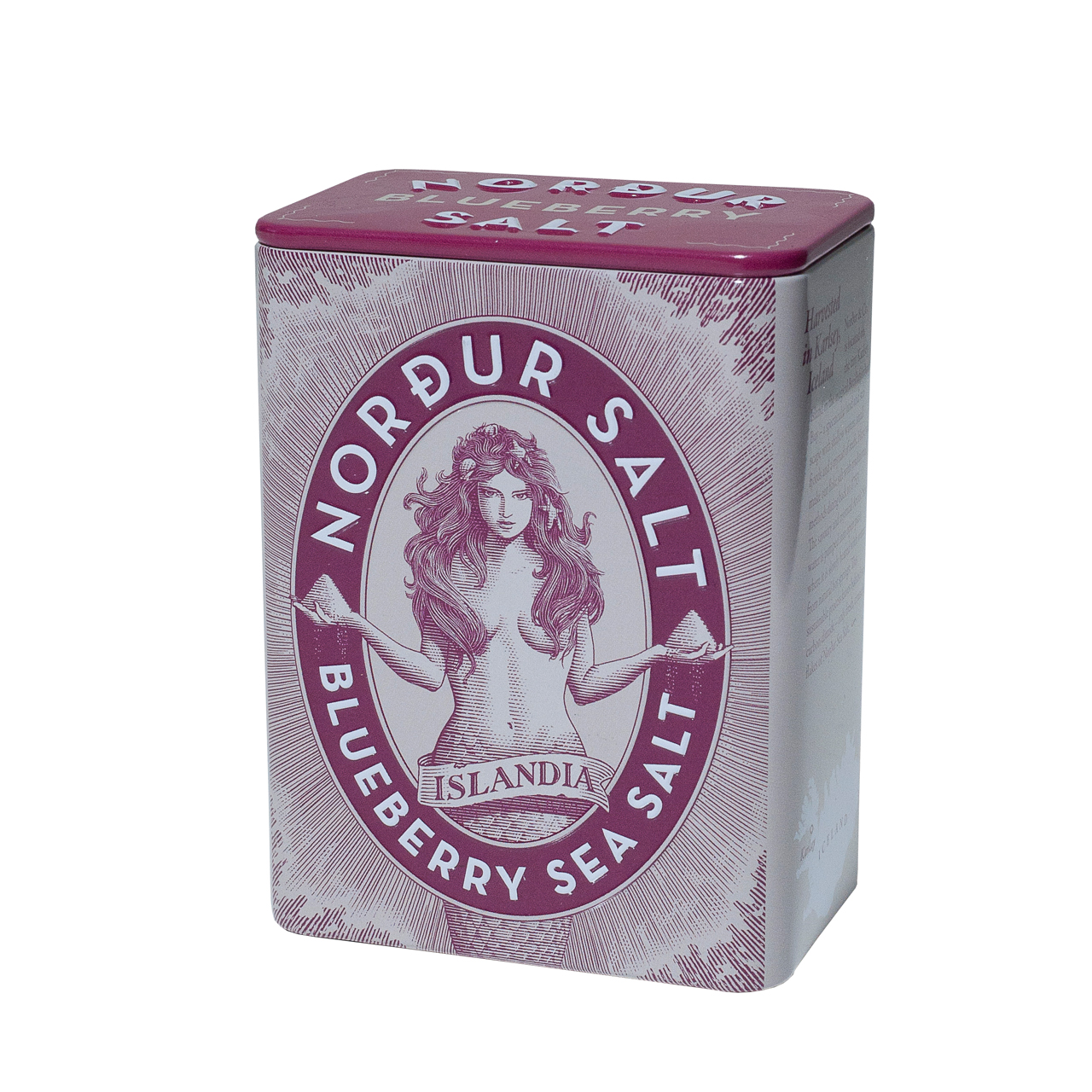 Blueberry Sea Salt Flakes Tin Box