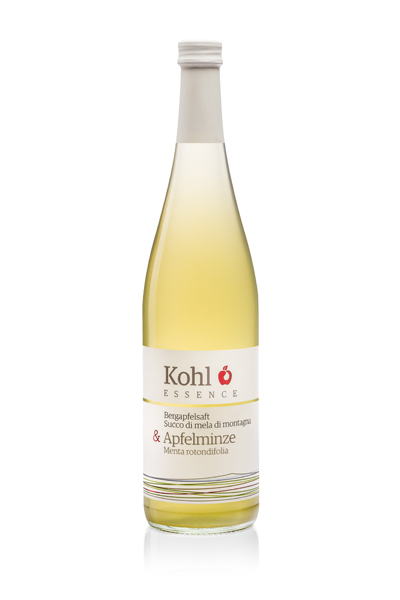 Bergapfelsaft mit Apfelminze