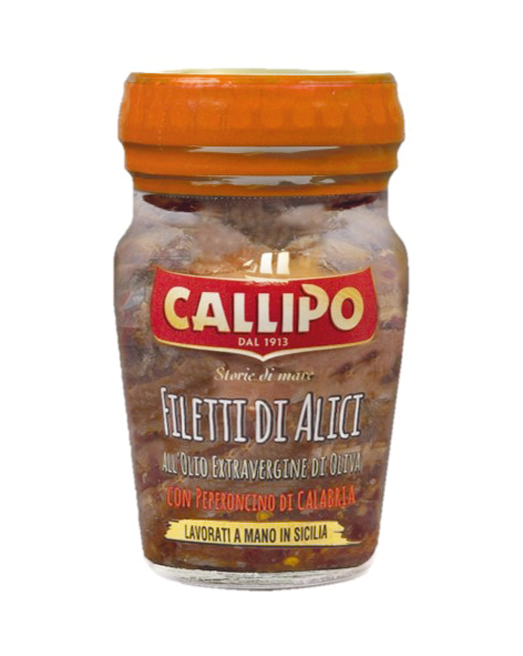 Filetti di Alici all’olio extravergine di oliva e peperoncino