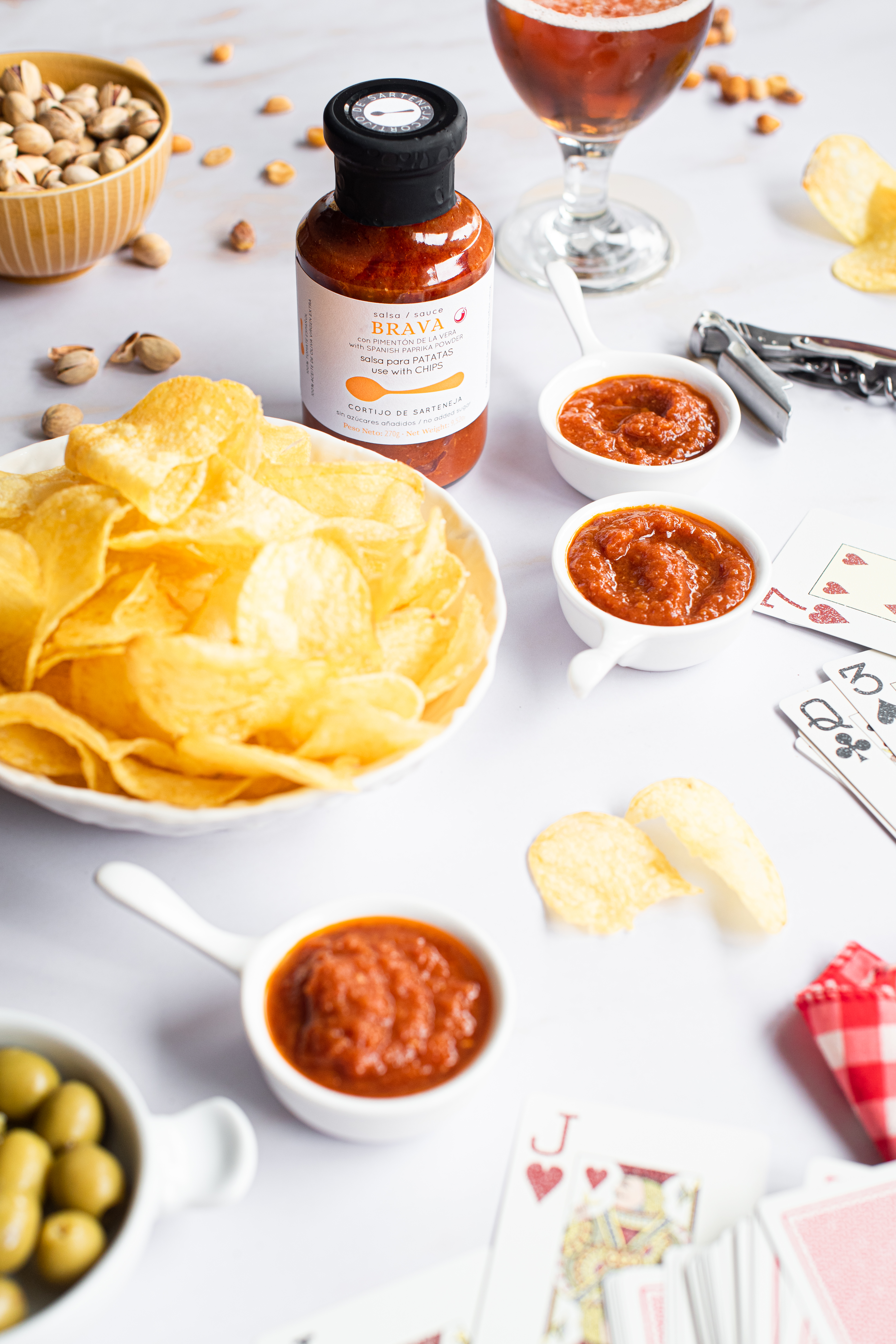 Brava salsa para patatas bravas