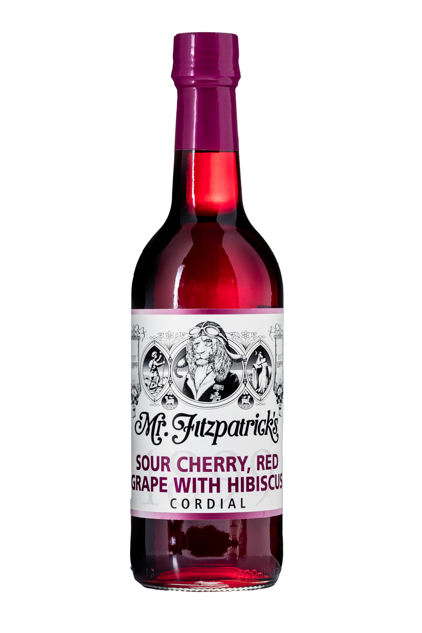 Sour Cherry, Red Grape & Hibiscus Cordial